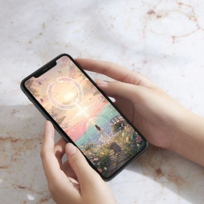 Digital Oracle Cards Wallpaper – Flow of Dreams (24 Images + PDF Guide)