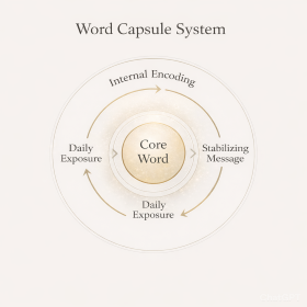 Self Worth for Inner Stability | 30-Day Word Capsule Theme Box