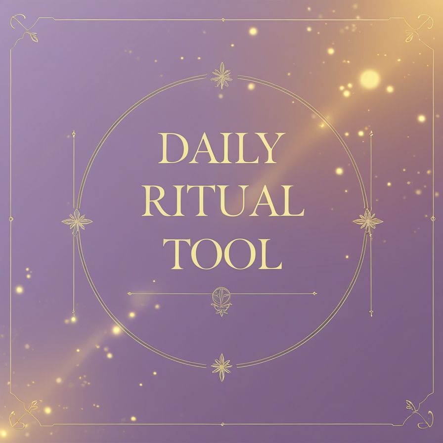 Digital Oracle Cards Wallpaper – Light & Wishes (24 Images + PDF Guide)